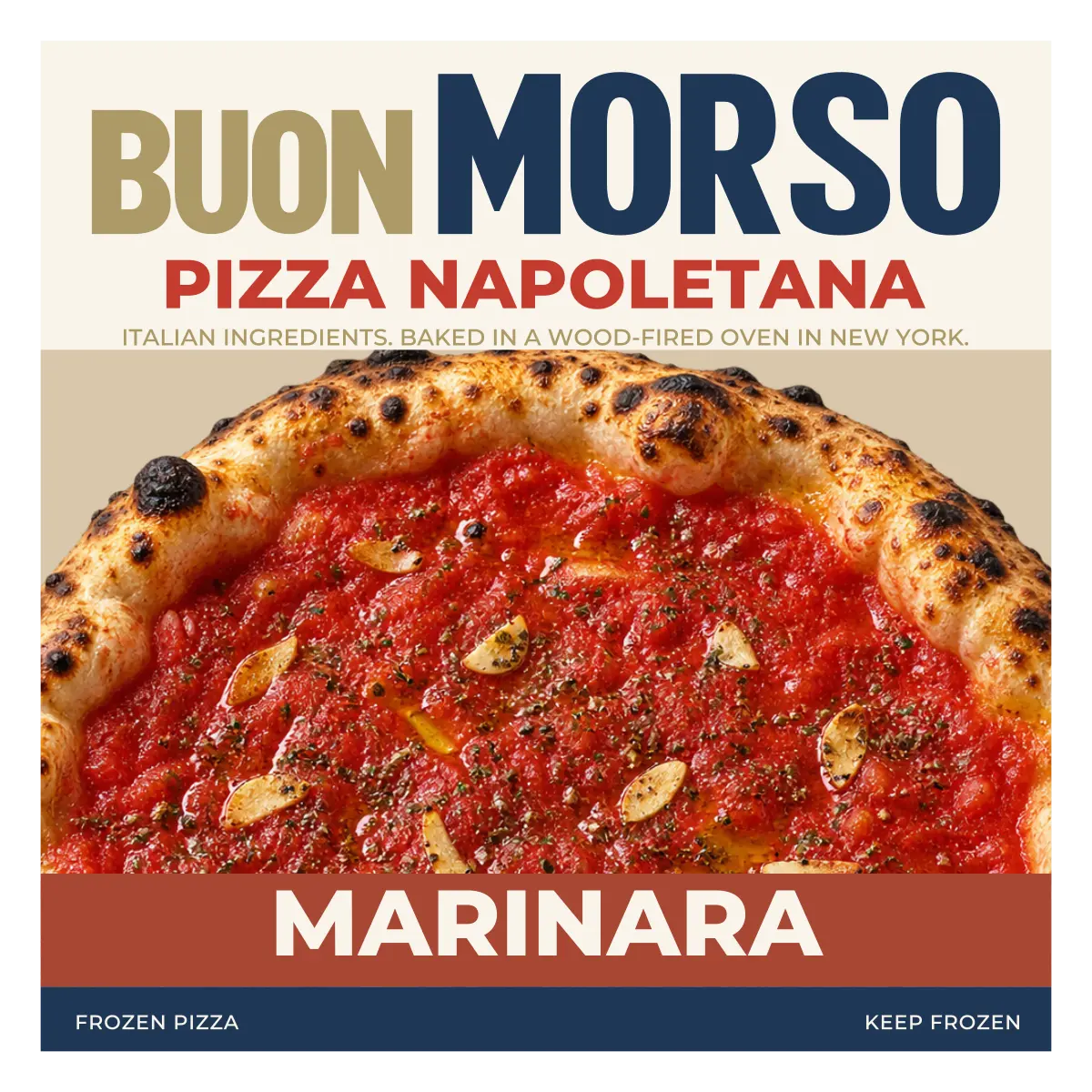 Marinara Regular packaging illustration